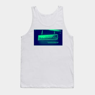 Baker Avenue, Rancho Cucamonga, California by Mistah Wilson Tank Top